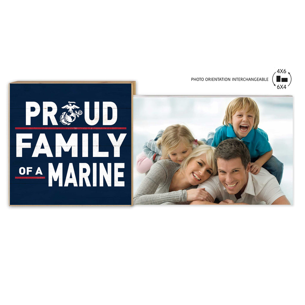 Floating Picture Frame Military Proud Family Marines