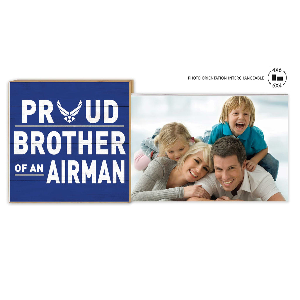 Floating Picture Frame Military Proud Brother Air Force