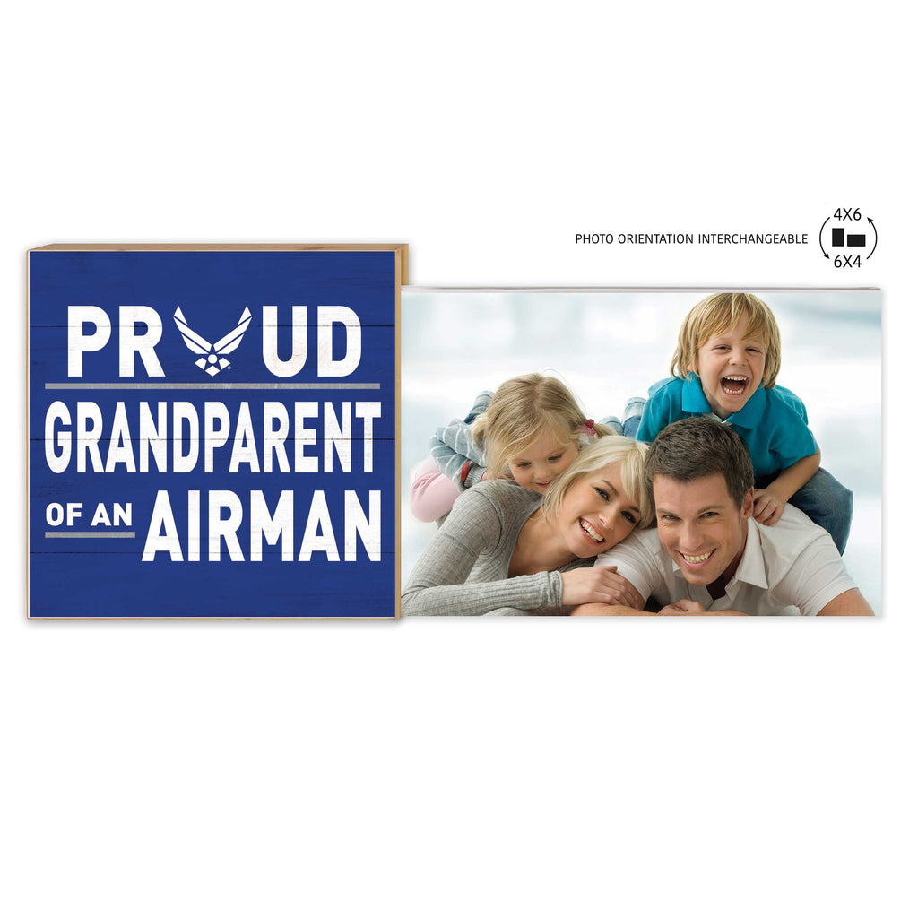 Floating Picture Frame Military Proud Grandparent Air Force