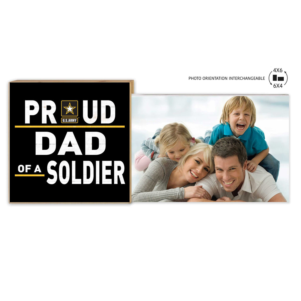 Floating Picture Frame Military Proud Dad Army
