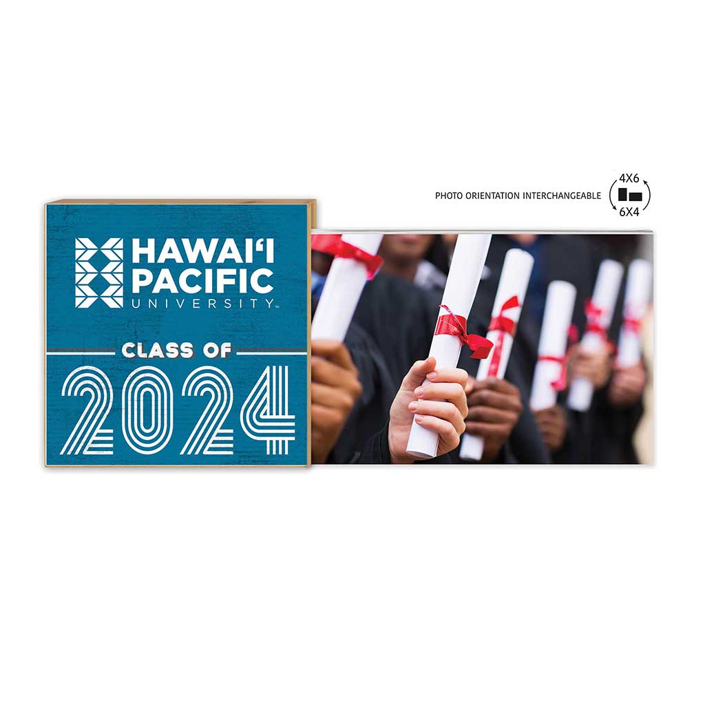 Floating Picture Frame Class of Grad Hawaii Pacific University Sharks