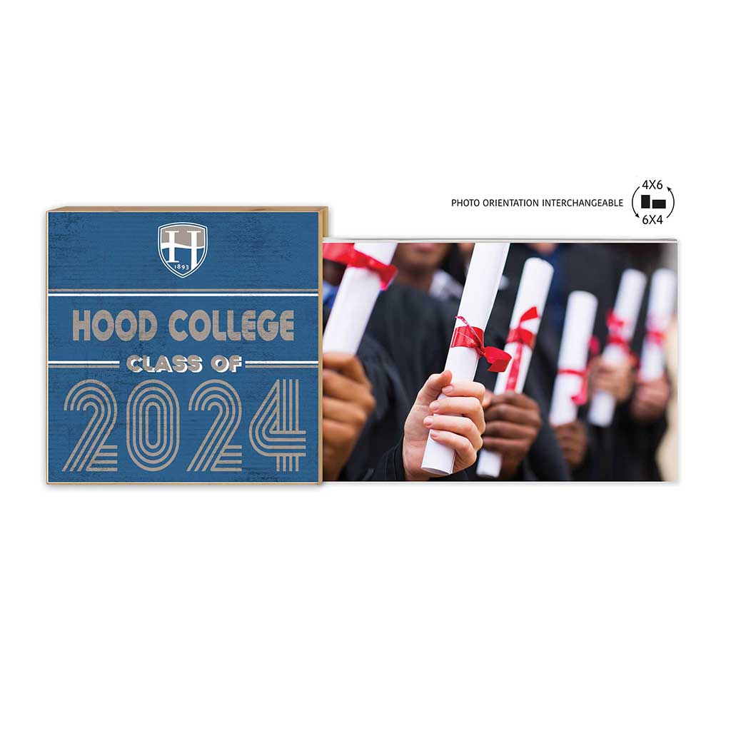 Floating Picture Frame Class of Grad Hood College Blazers