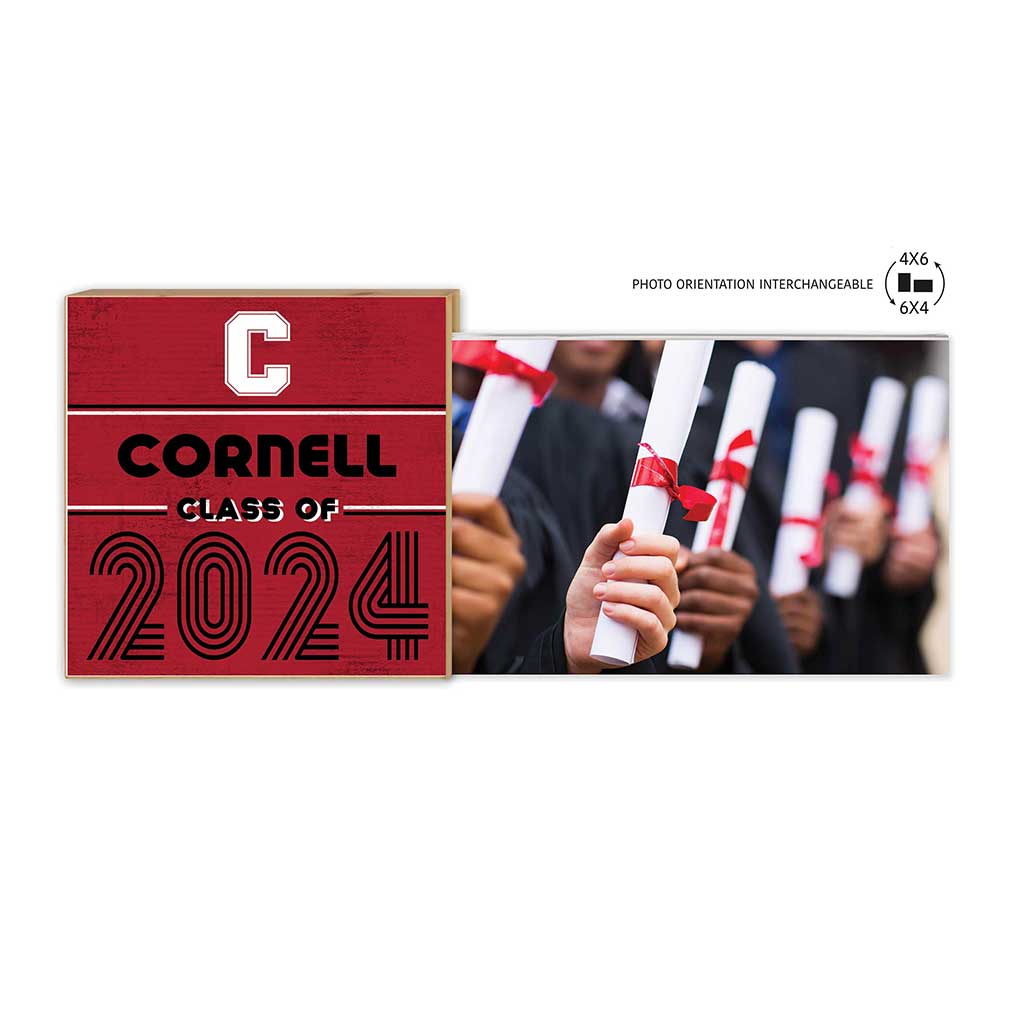 Floating Picture Frame Class of Grad Cornell Big Red Y24