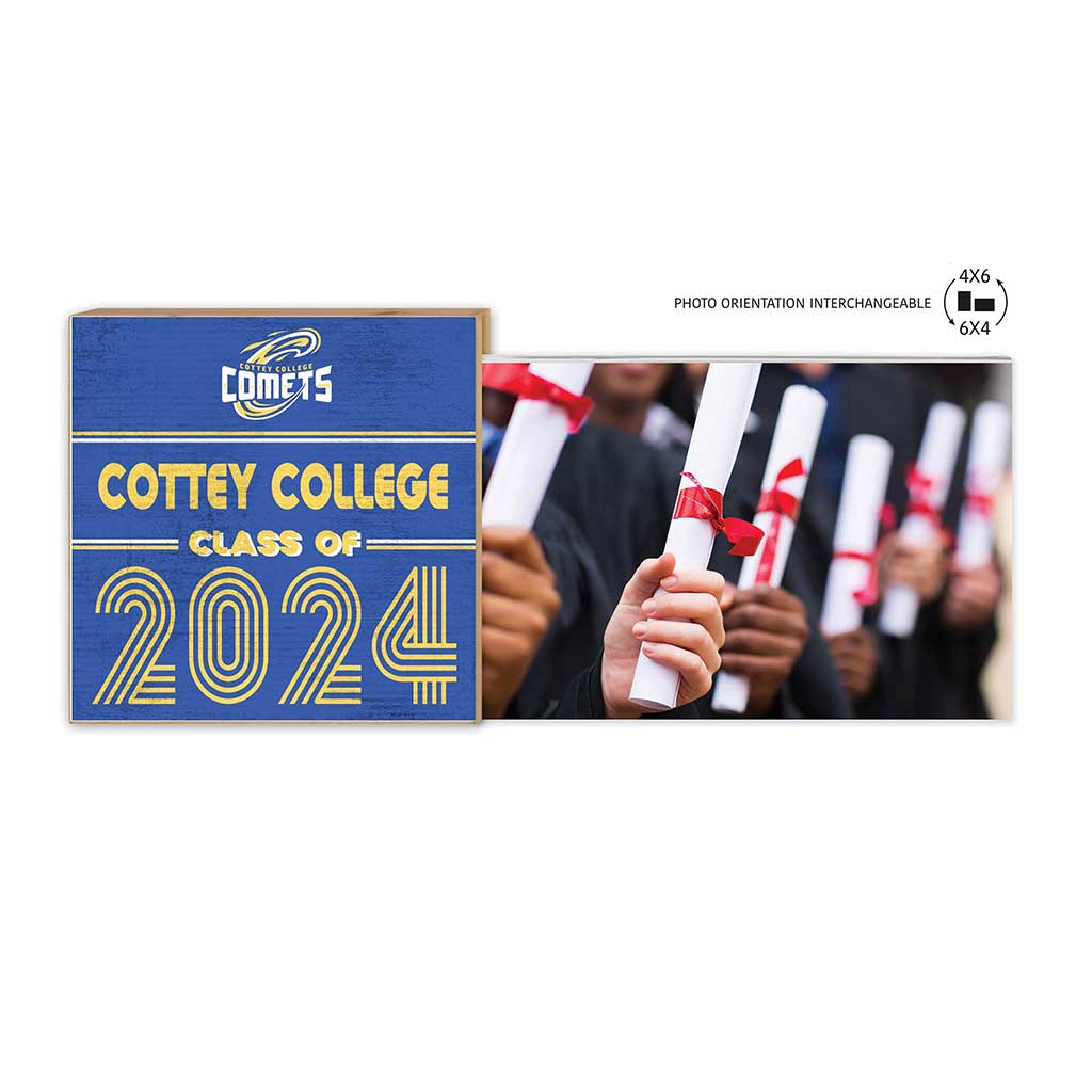 Floating Picture Frame Class of Grad Cottey College Comets