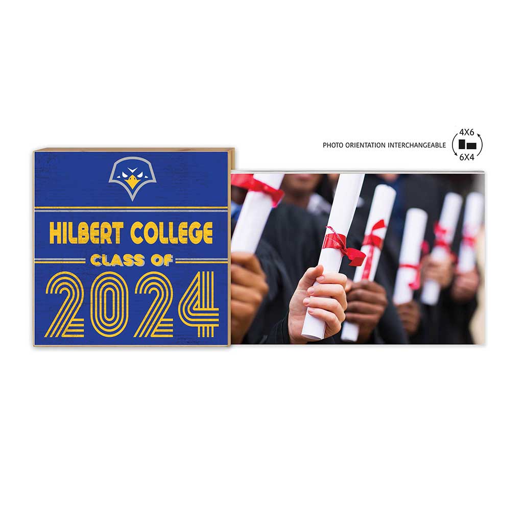 Floating Picture Frame Class of Grad Hilbert College Hawks