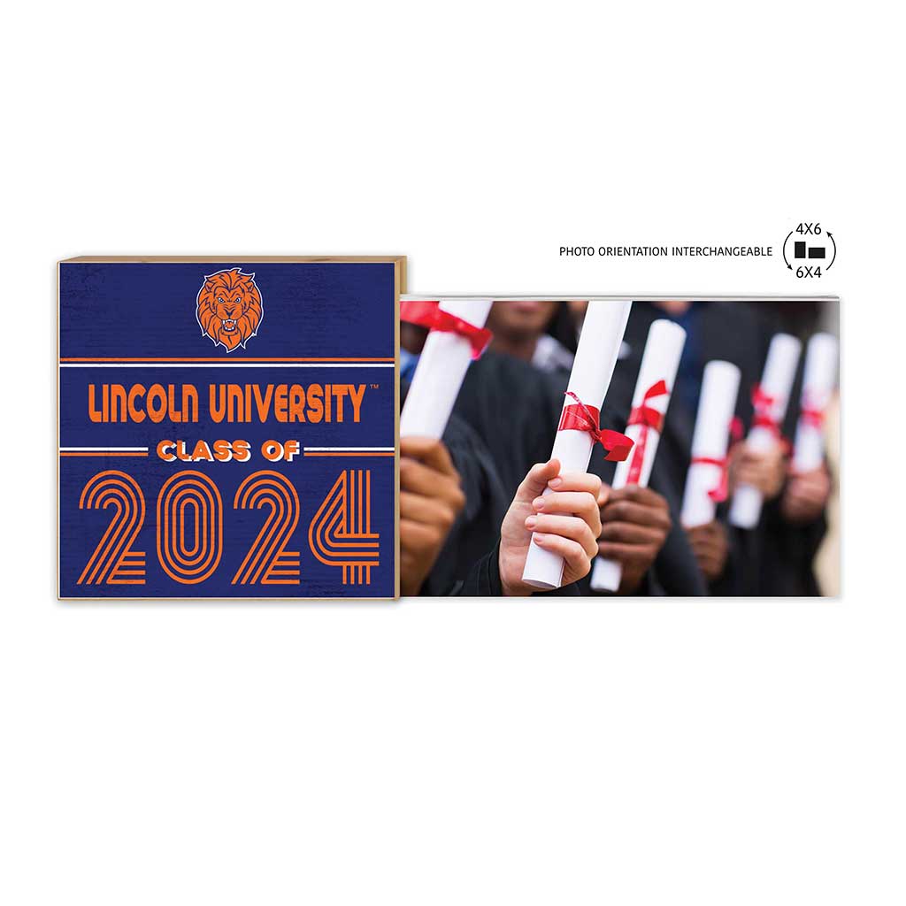 Floating Picture Frame Class of Grad Lincoln University Lions