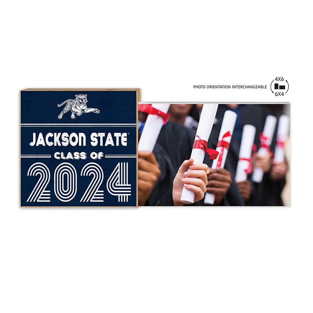Floating Picture Frame Class of Grad Jackson State Tigers