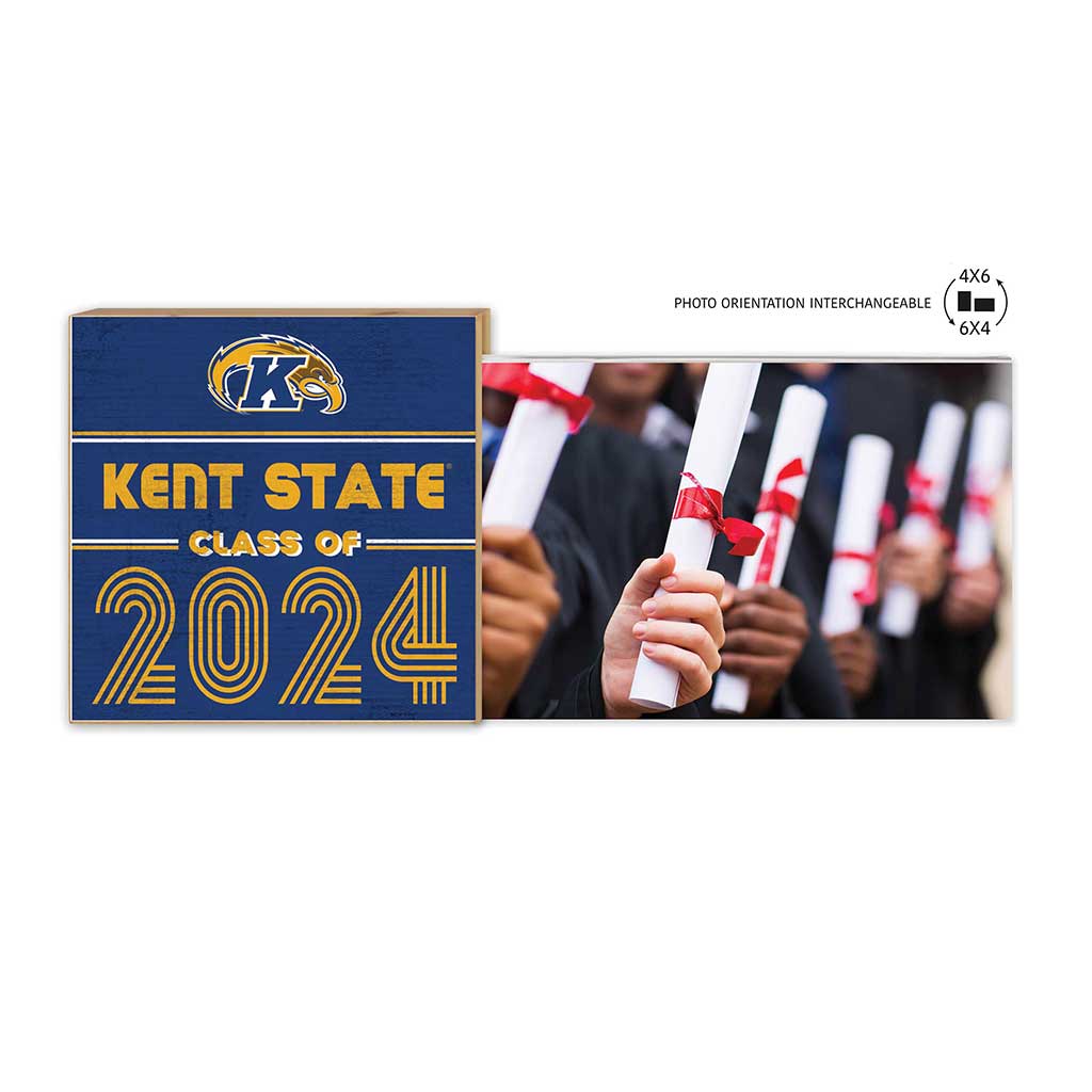 Floating Picture Frame Class of Grad Kent State Golden Flashes