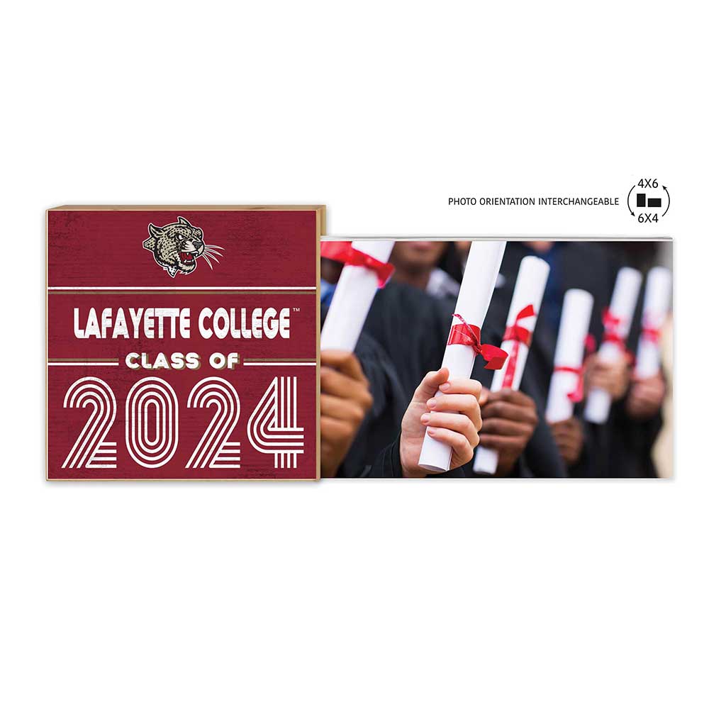 Floating Picture Frame Class of Grad Lafayette College Leopards