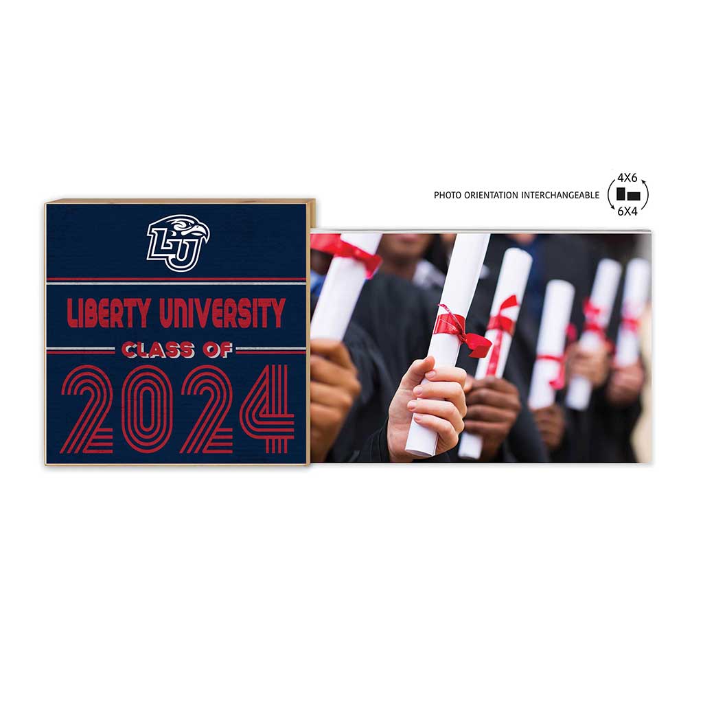 Floating Picture Frame Class of Grad Liberty Flames
