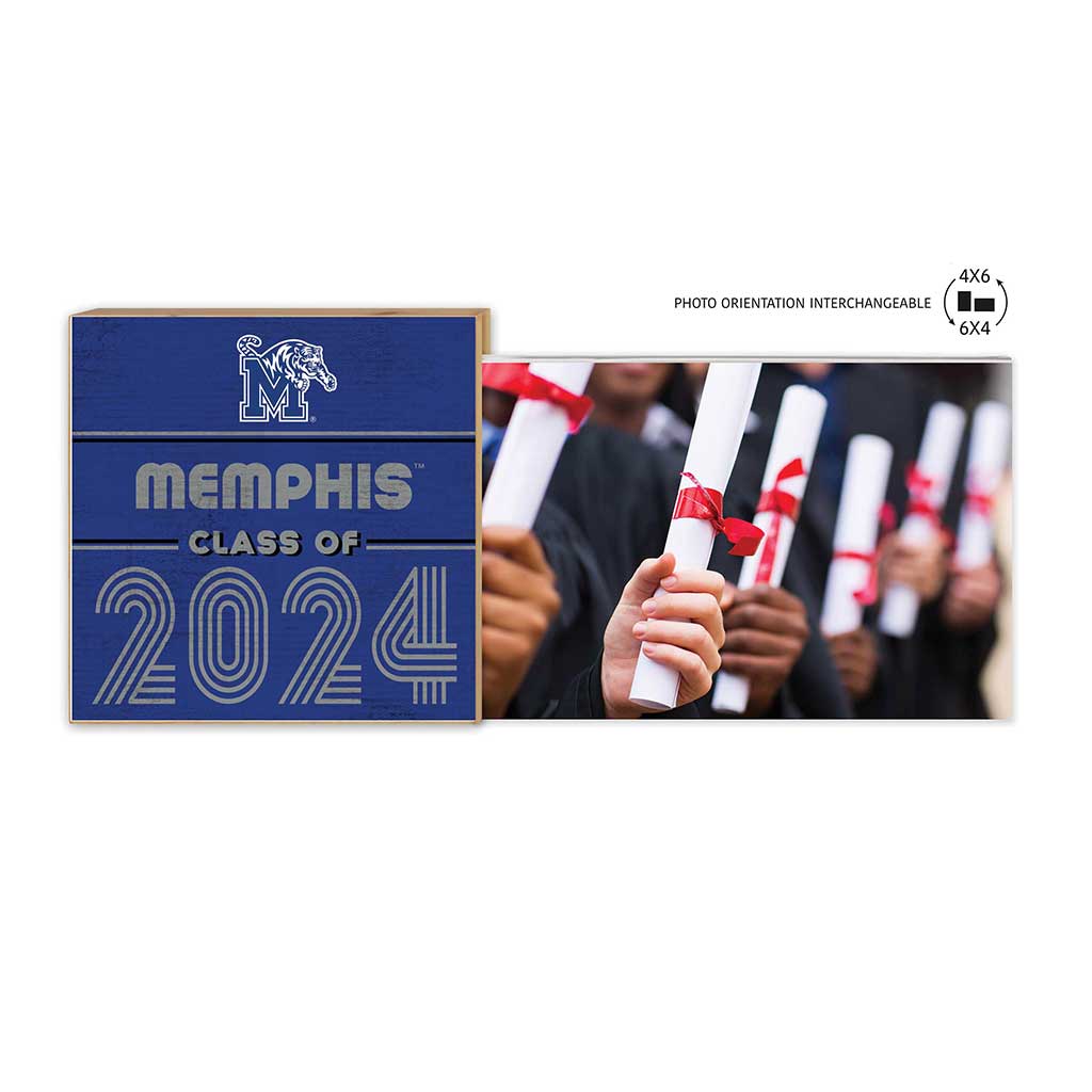 Floating Picture Frame Class of Grad Memphis Tigers