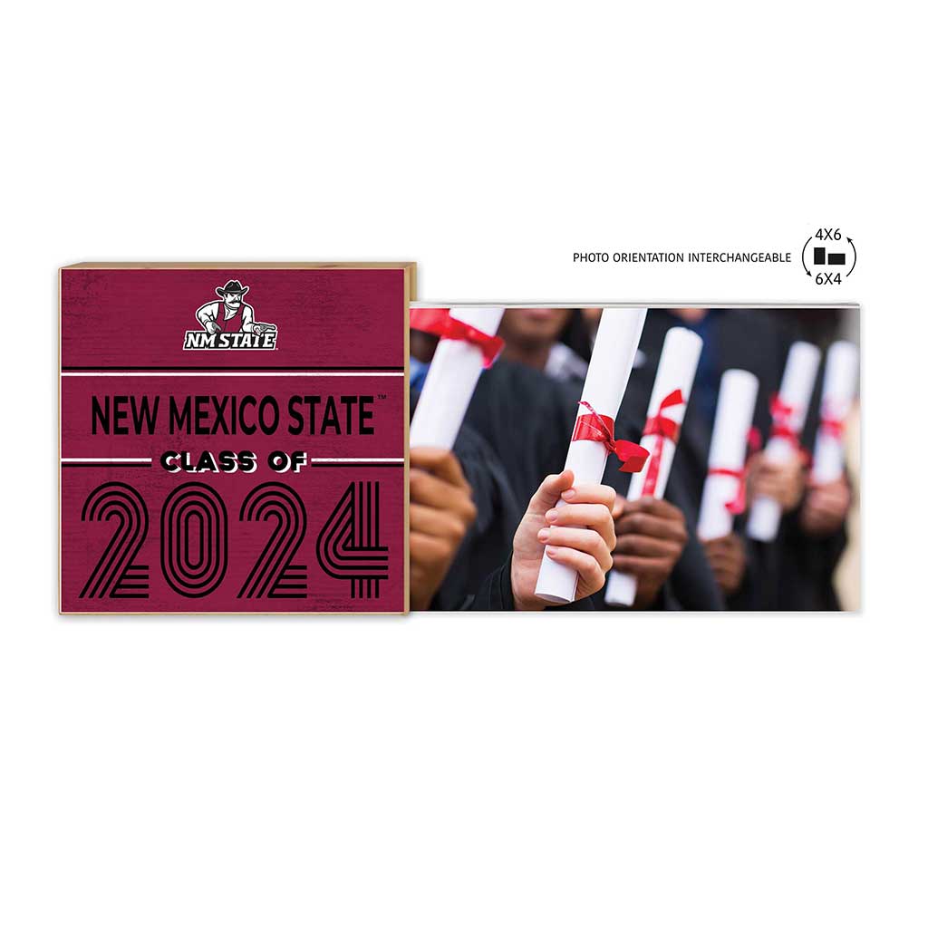 Floating Picture Frame Class of Grad New Mexico State Aggies