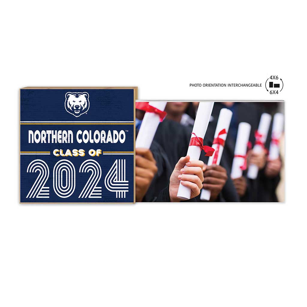 Floating Picture Frame Class of Grad Northern Colorado Bears