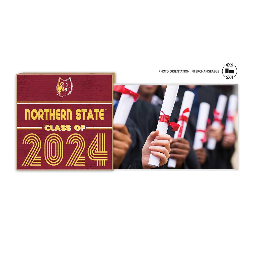 Floating Picture Frame Class of Grad Northern State University Wolves