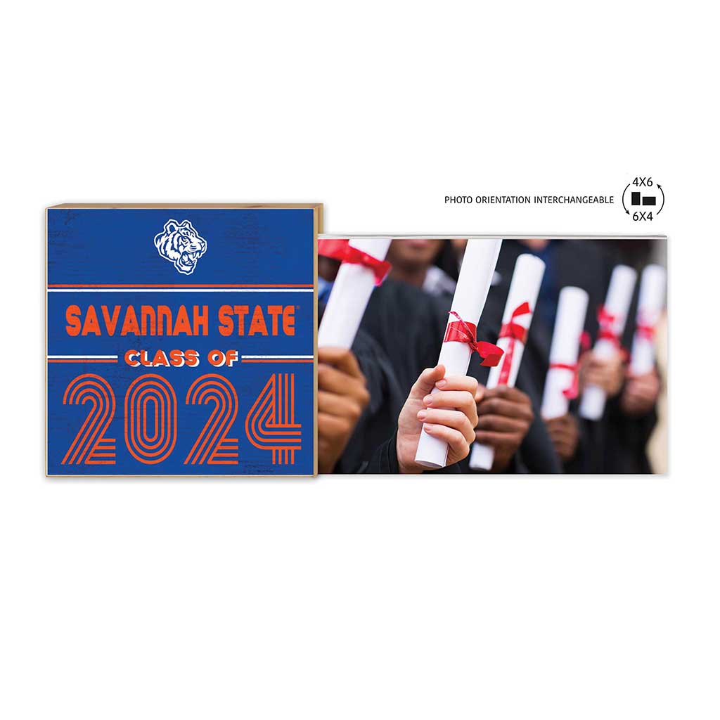 Floating Picture Frame Class of Grad Savannah State Tigers