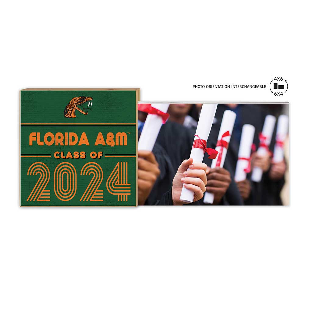 Floating Picture Frame Class of Grad Florida A&M Rattlers