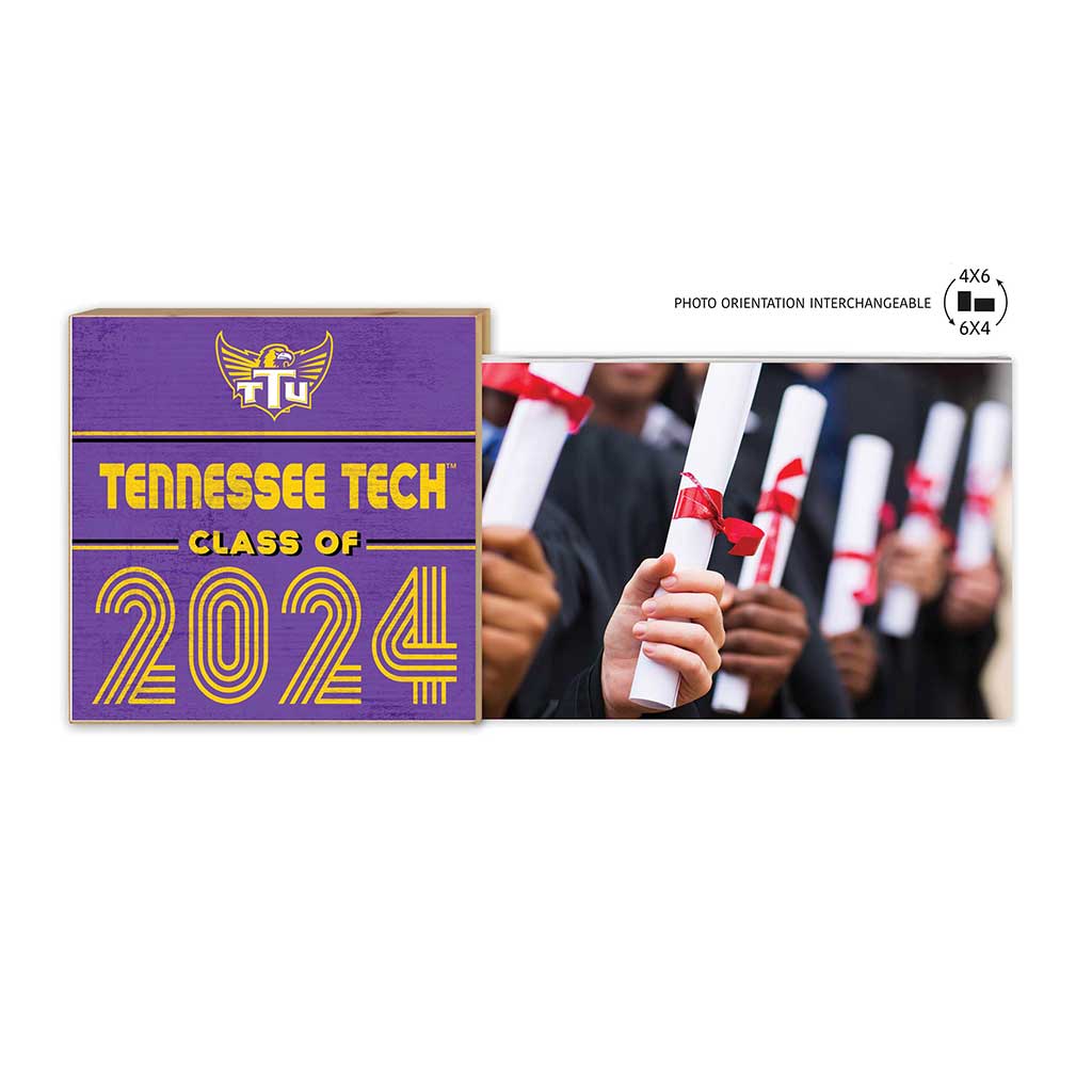 Floating Picture Frame Class of Grad Tennessee Tech Golden Eagles