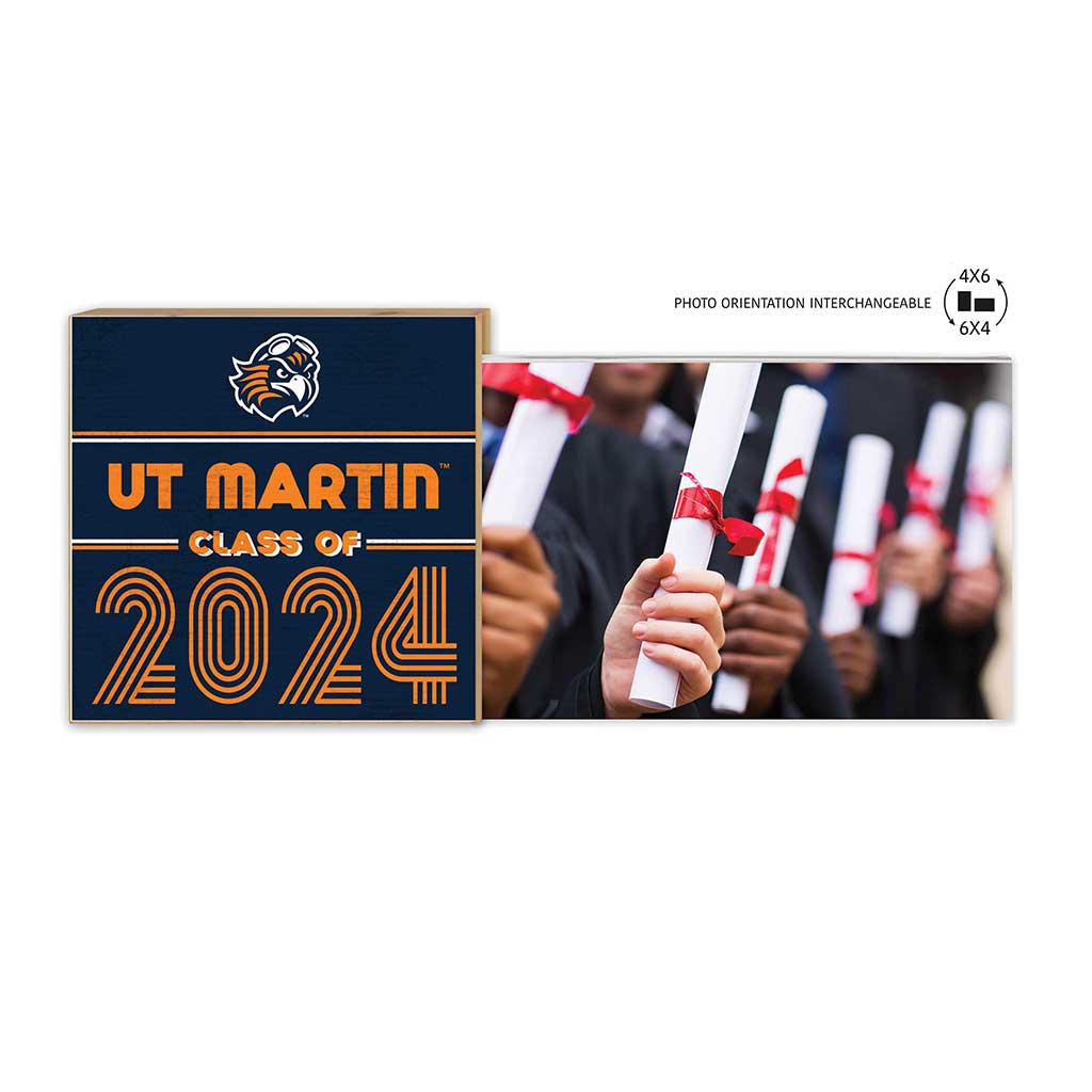 Floating Picture Frame Class of Grad Tennessee Martin Skyhawks