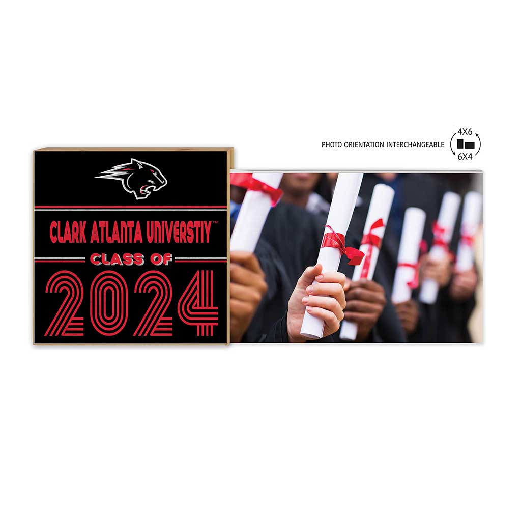 Floating Picture Frame Class of Grad Clark Atlanta University Panthers