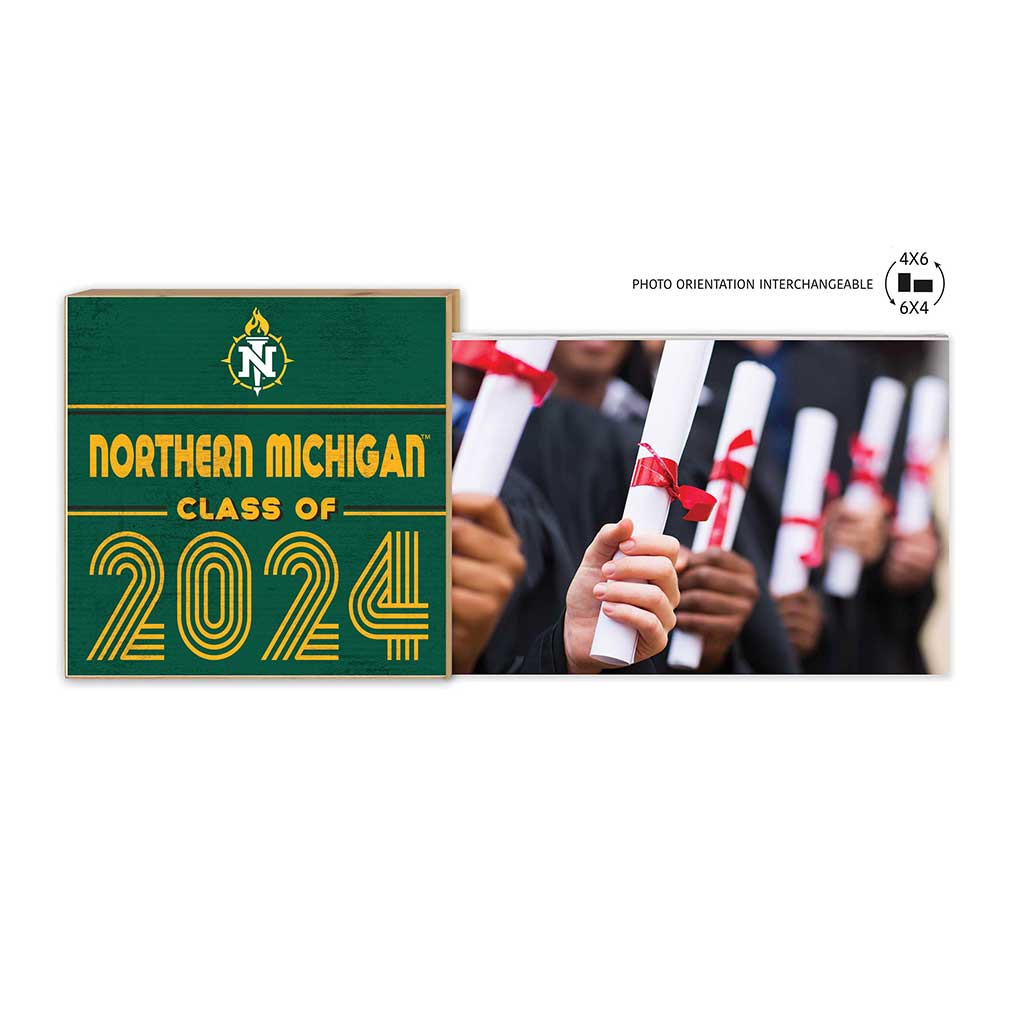 Floating Picture Frame Class of Grad Northern Michigan University Wildcats