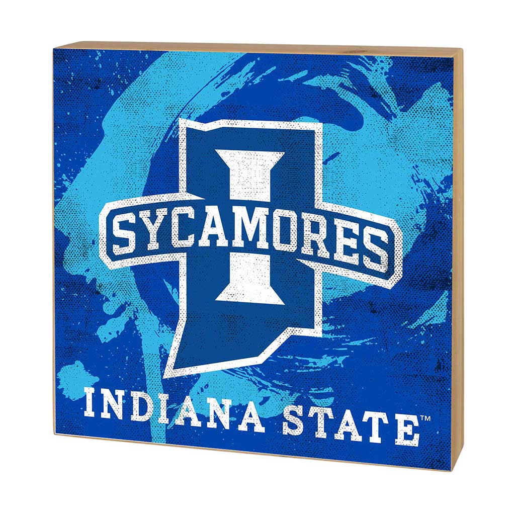 5x5 Block Color Splash Indiana State Sycamores