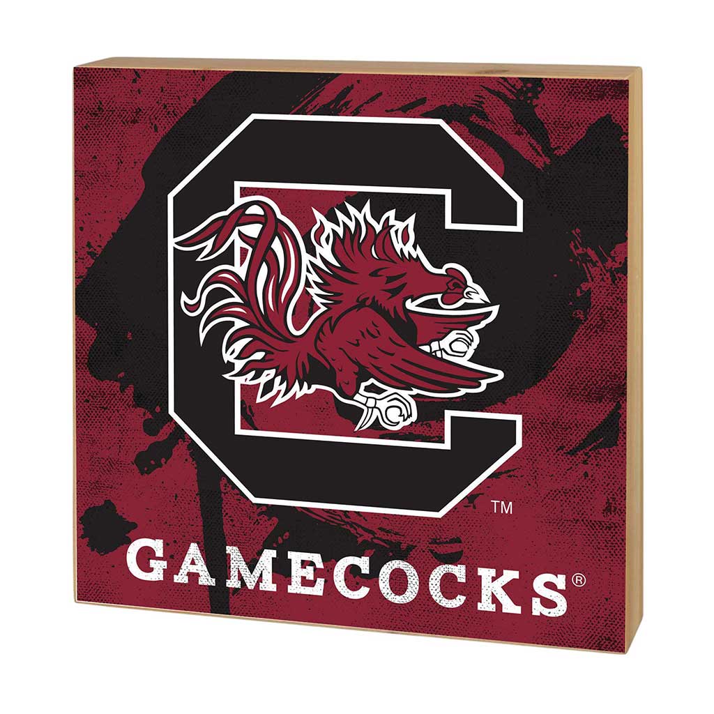 5x5 Block Color Splash South Carolina Gamecocks