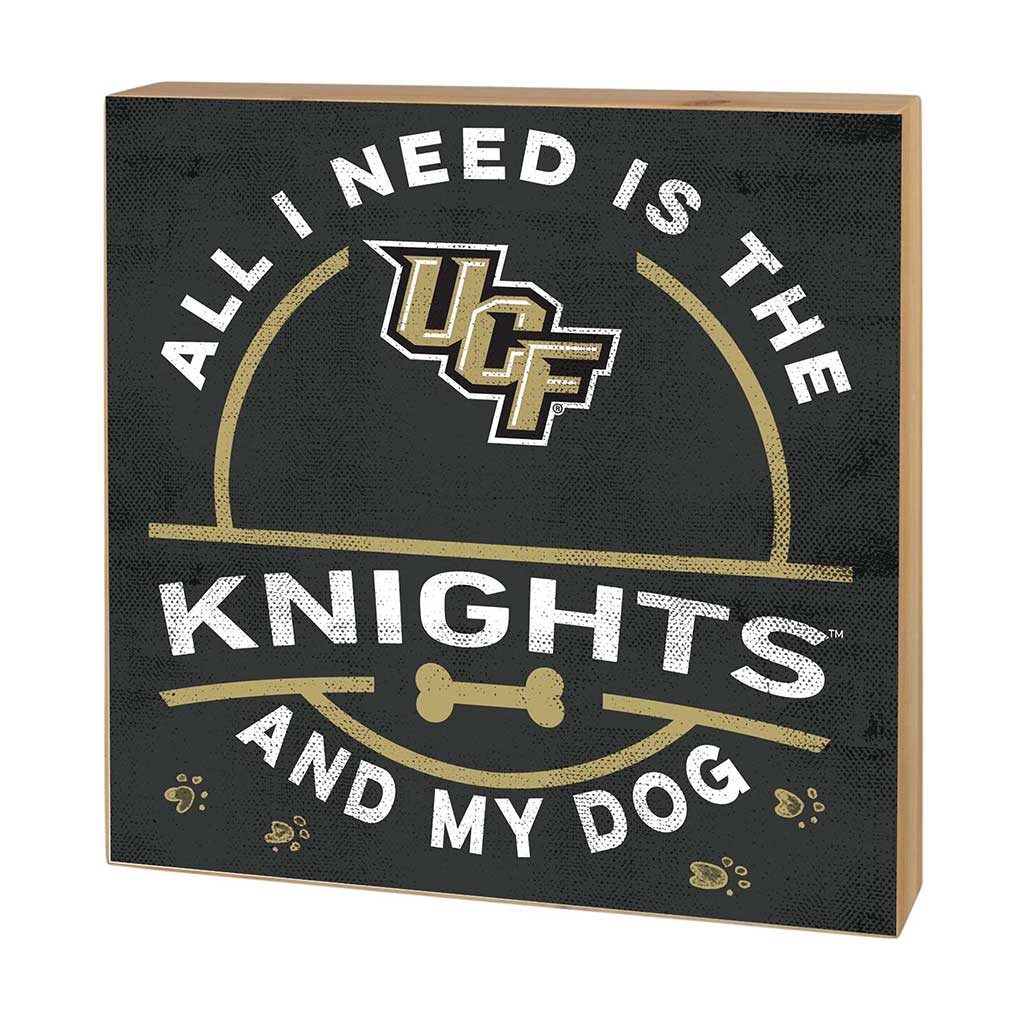 5x5 Block All I Need is Dog and Central Florida Knights