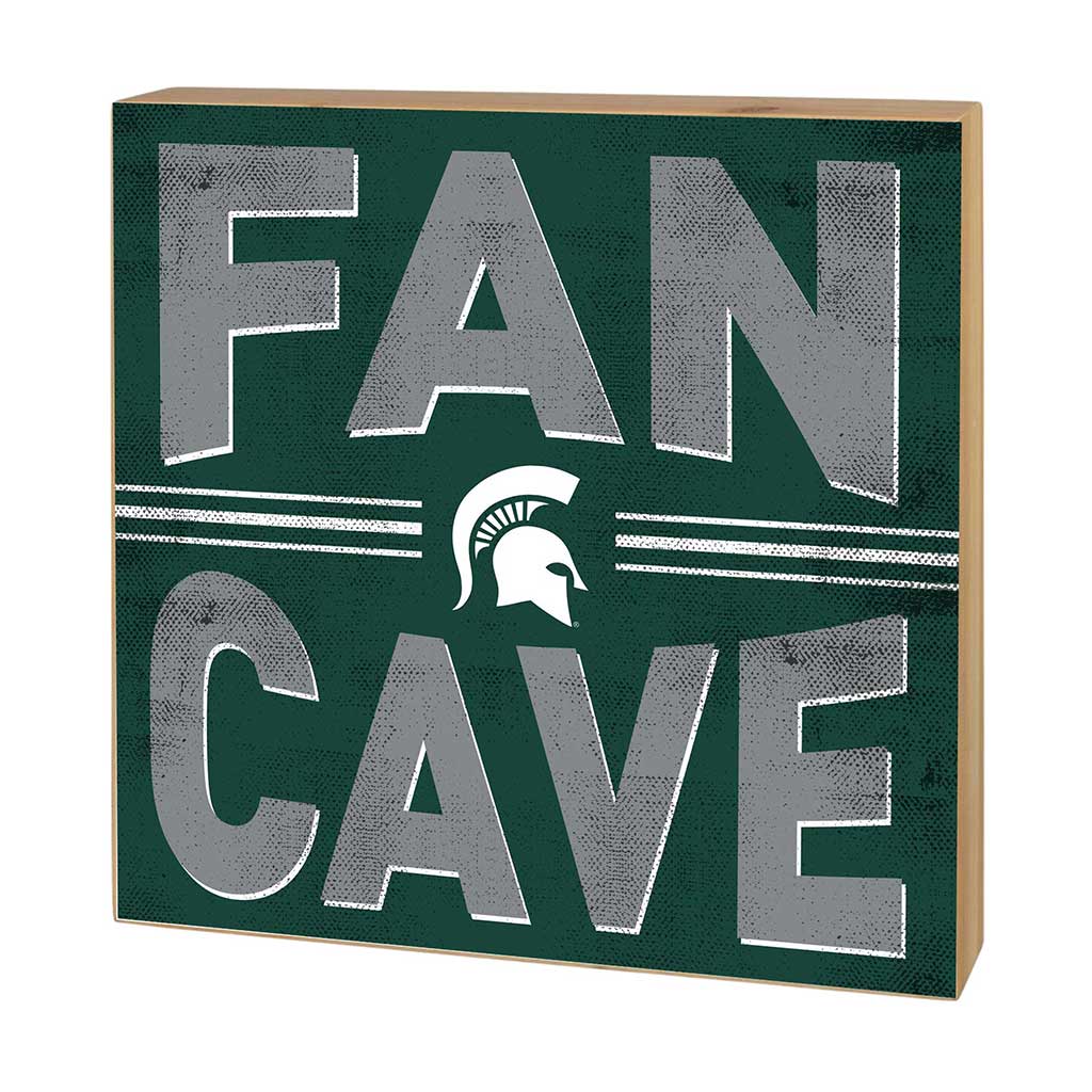 5x5 Block Fan Cave Michigan State Spartans