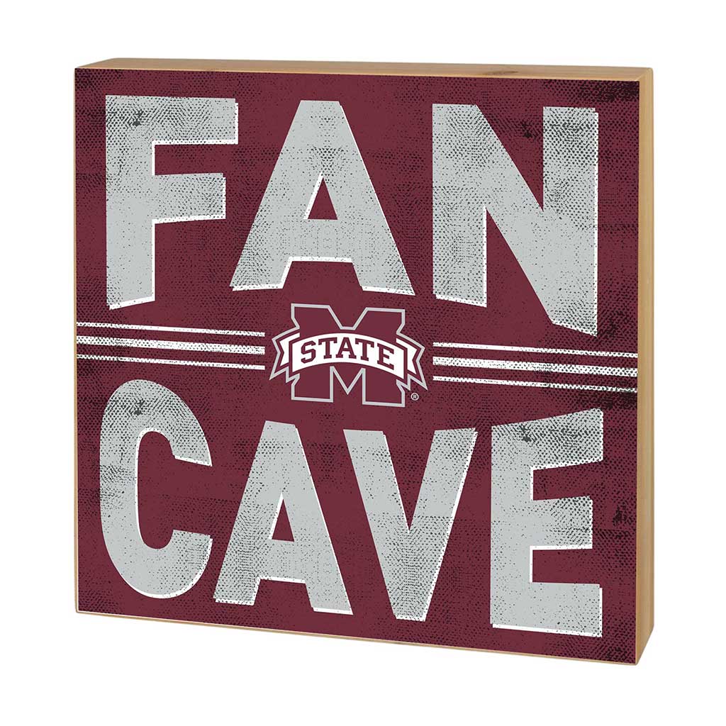 5x5 Block Fan Cave Mississippi State Bulldogs