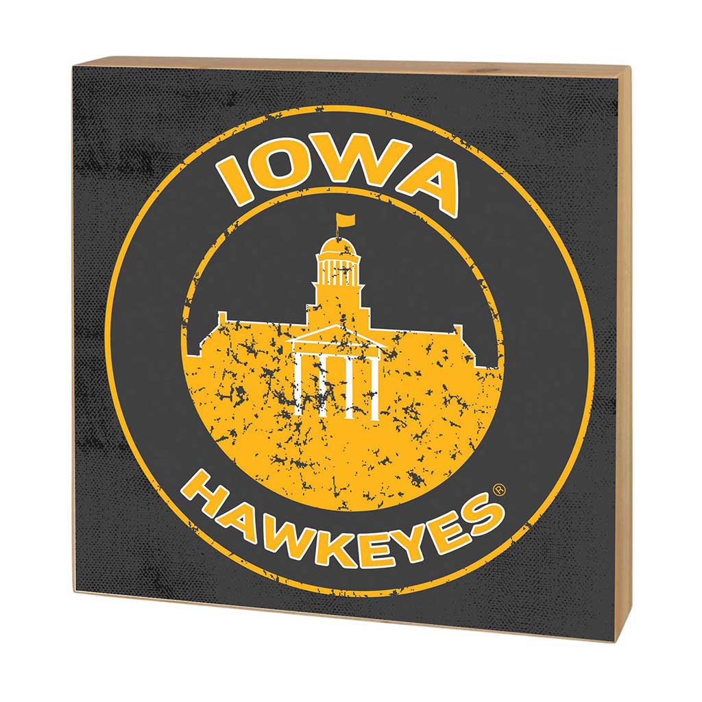 5x5 UScape Skyline Block Iowa Hawkeyes