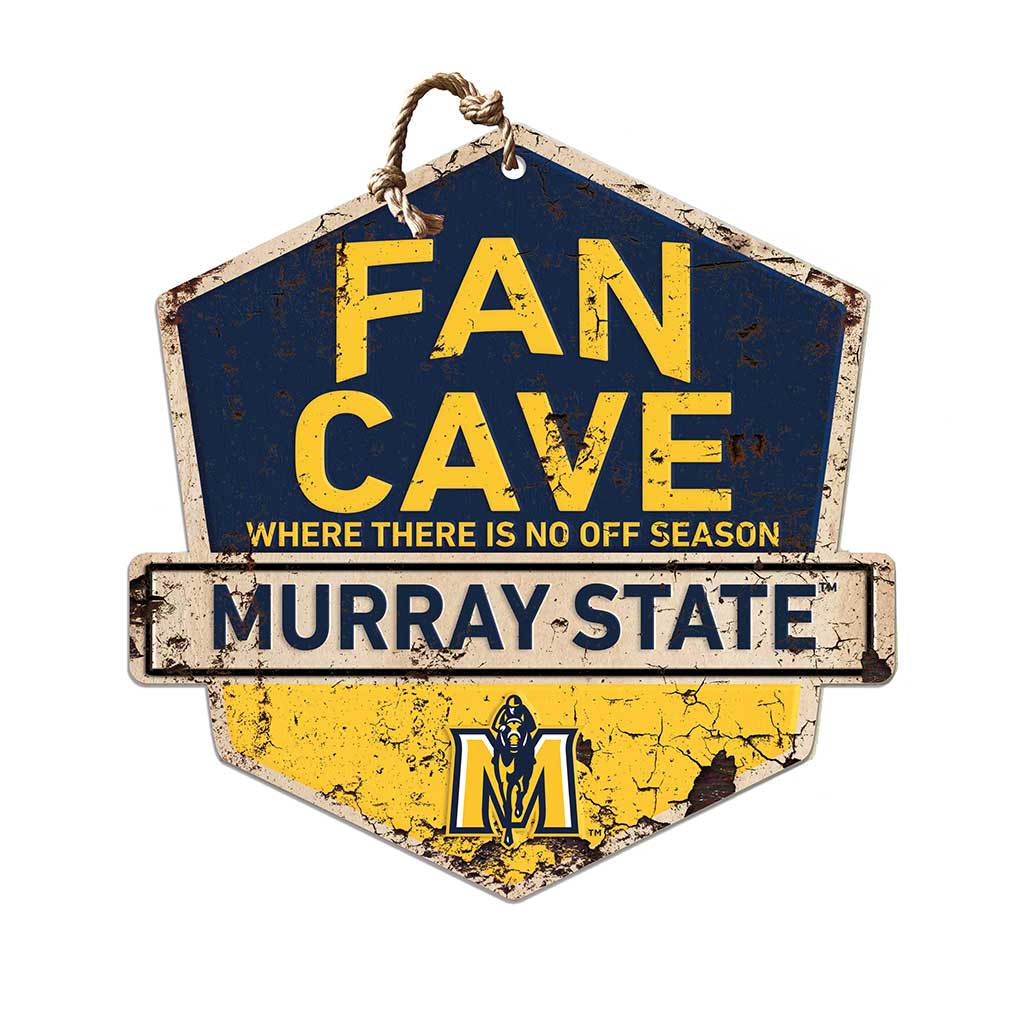 Rustic Badge Fan Cave Sign Murray State Racers