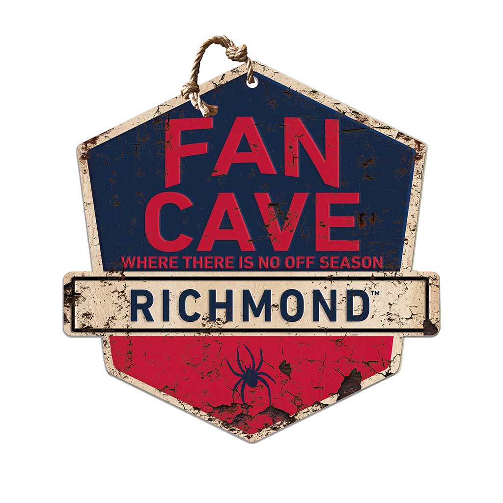 Rustic Badge Fan Cave Sign Richmond Spiders