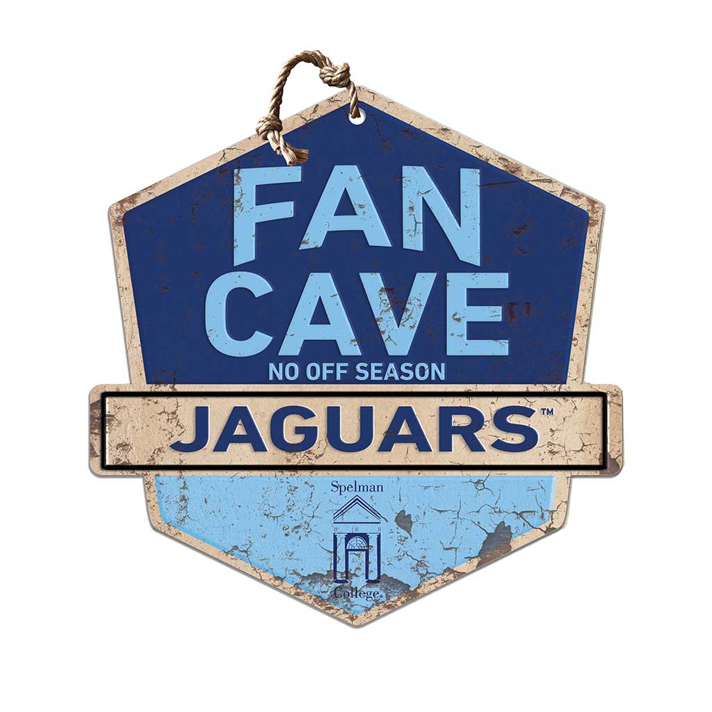 Rustic Badge Fan Cave Sign Spelman College