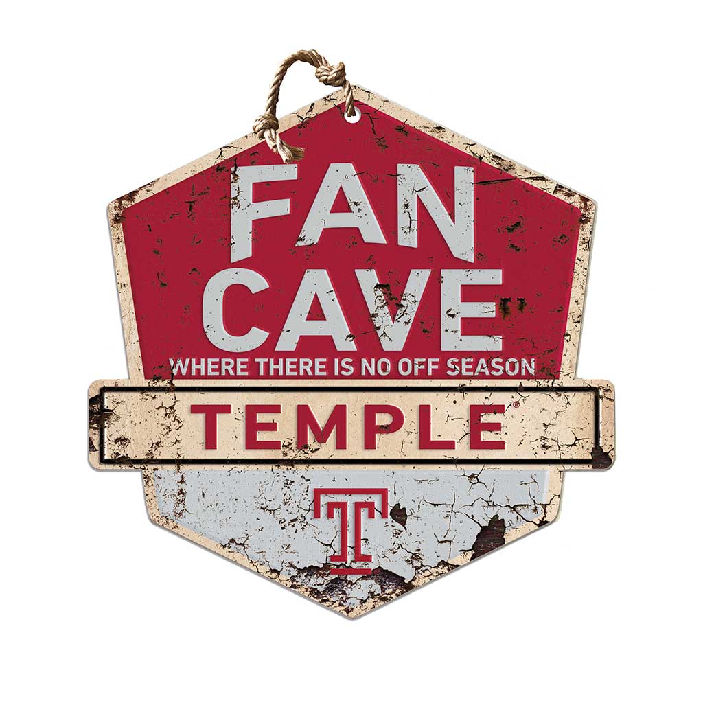 Rustic Badge Fan Cave Sign Temple Owls