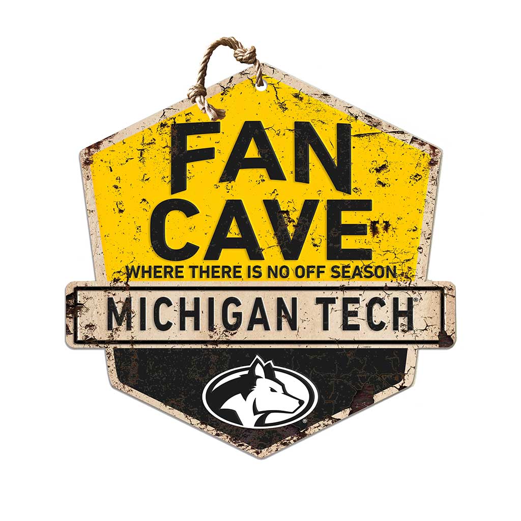 Michigan Tech Huskies 10 x 10 #1 Fan Plaque
