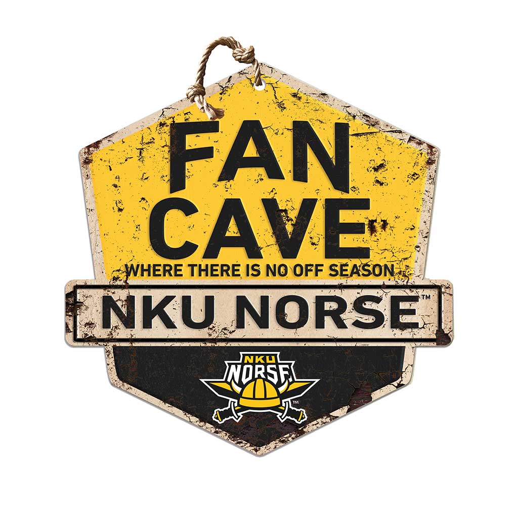Rustic Badge Fan Cave Sign Northern Kentucky Norse