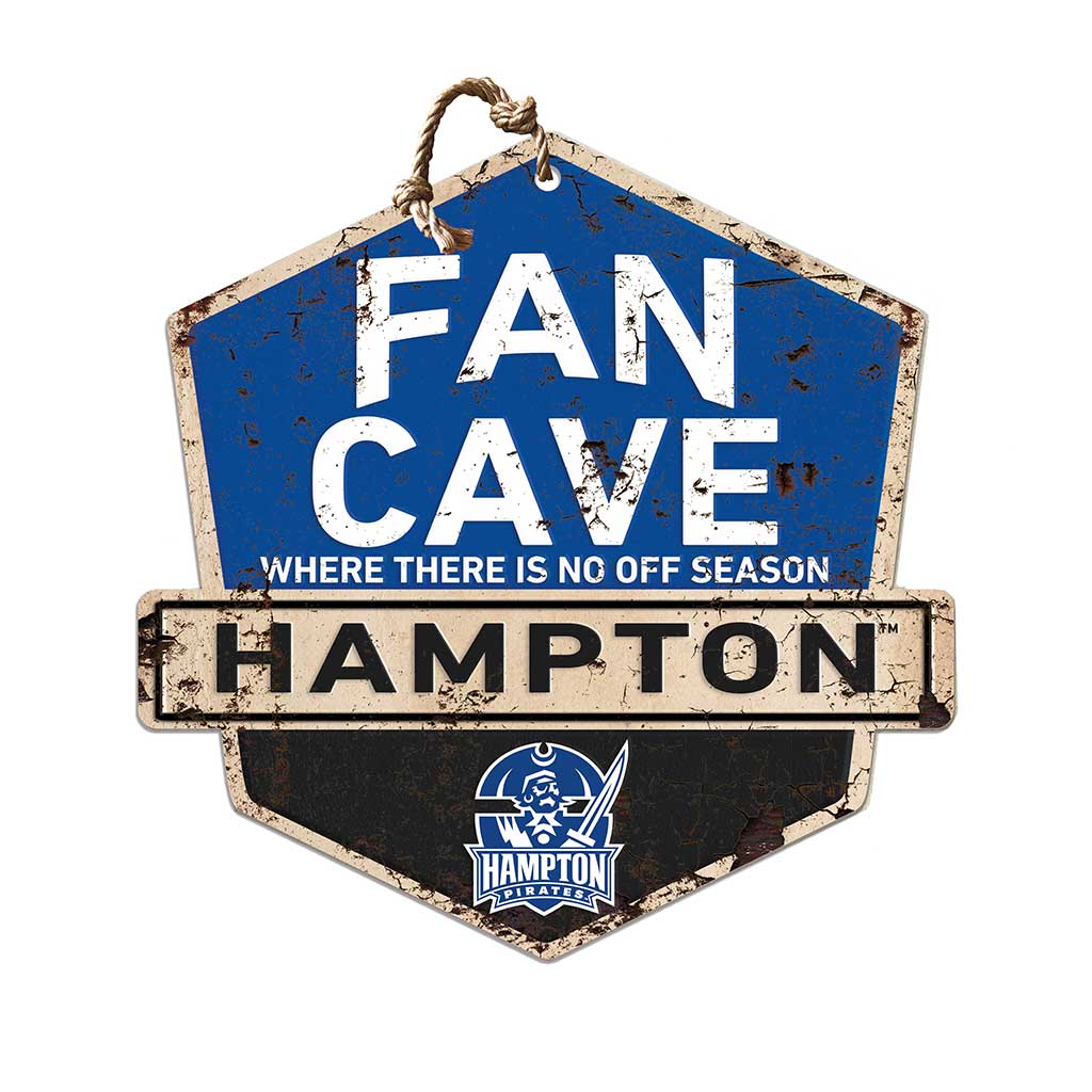 Rustic Badge Fan Cave Sign Hampton Pirates