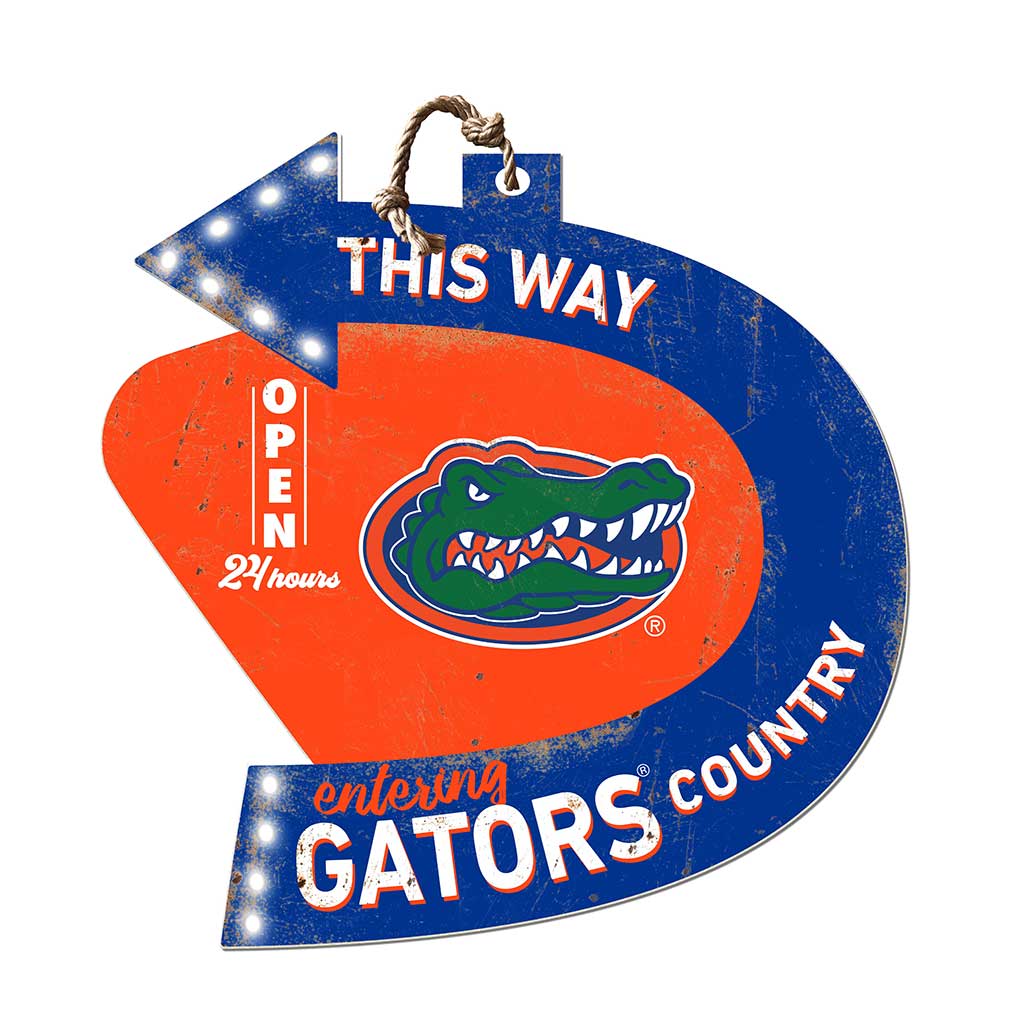 Arrow Sign This Way Florida Gators
