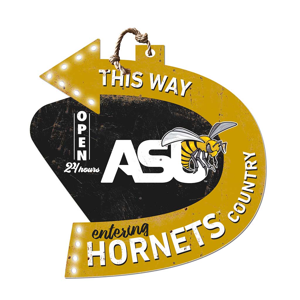 Arrow Sign This Way Alabama State HORNETS