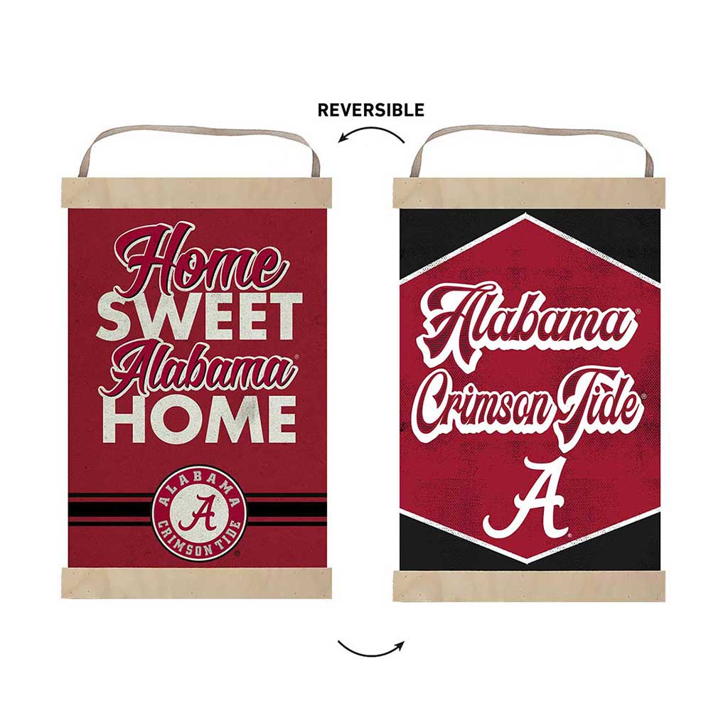 Reversible Banner Signs Home Sweet Home Alabama Crimson Tide