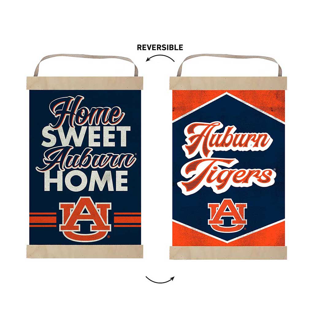 Reversible Banner Signs Home Sweet Home Auburn Tigers