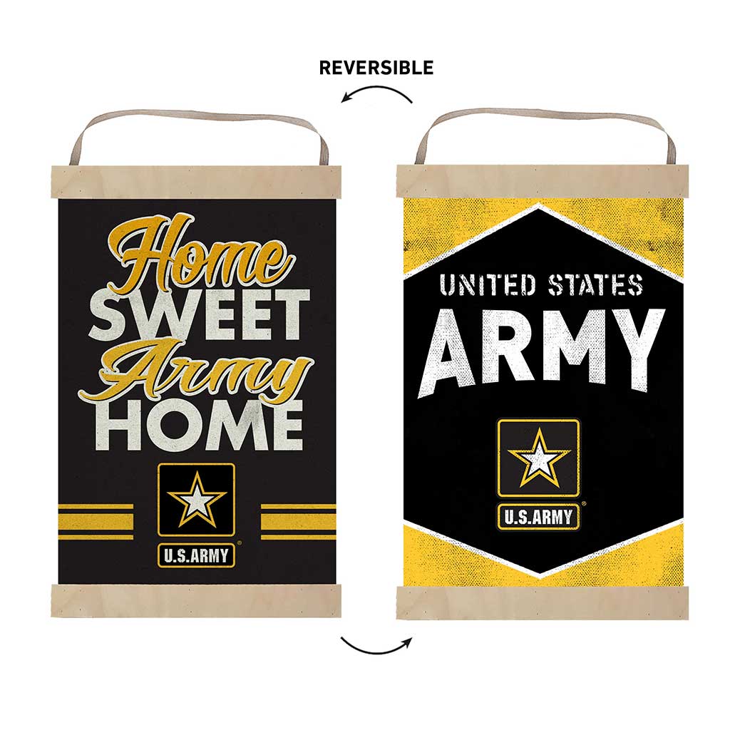 Reversible Banner Signs Home Sweet Home Army