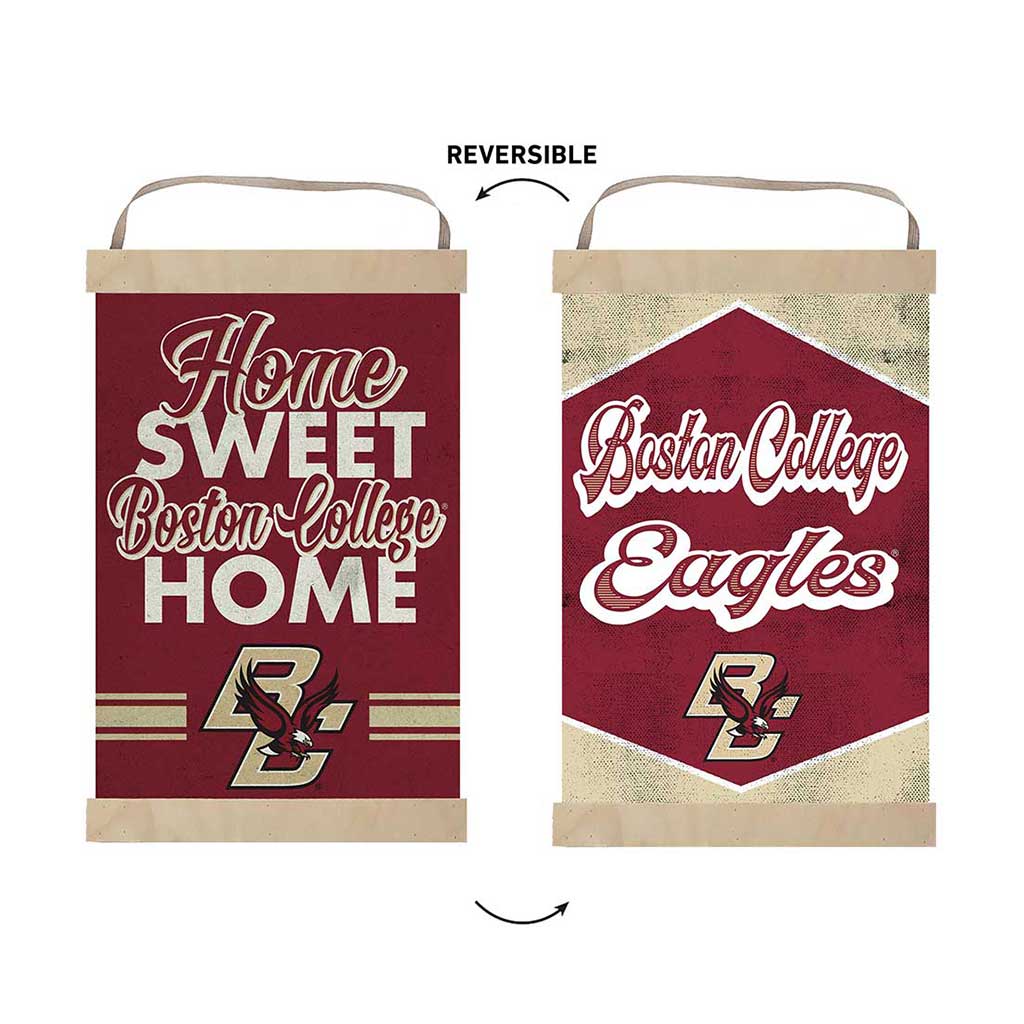 Reversible Banner Signs Home Sweet Home Boston College Eagles