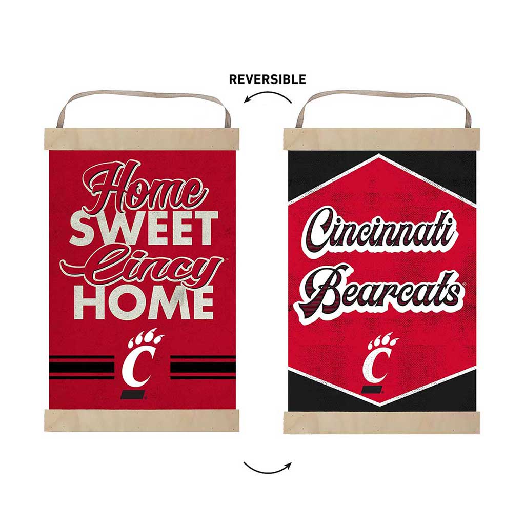 Reversible Banner Signs Home Sweet Home Cincinnati Bearcats