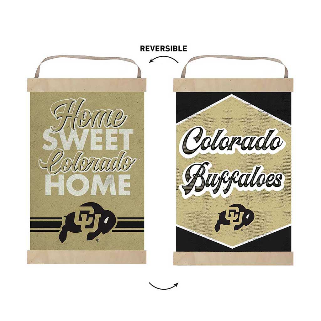 Reversible Banner Signs Home Sweet Home Colorado (Boulder) Buffaloes