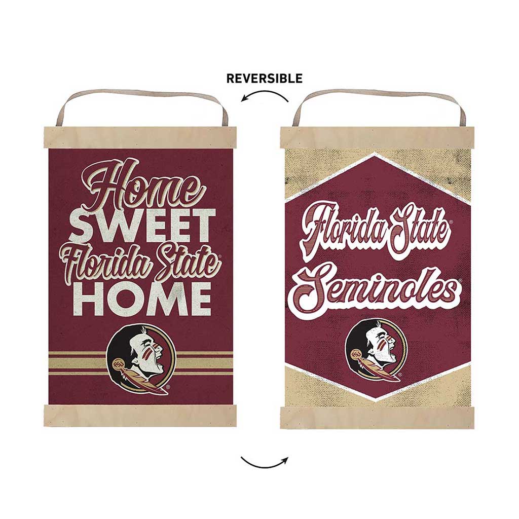 Reversible Banner Signs Home Sweet Home Florida State Seminoles