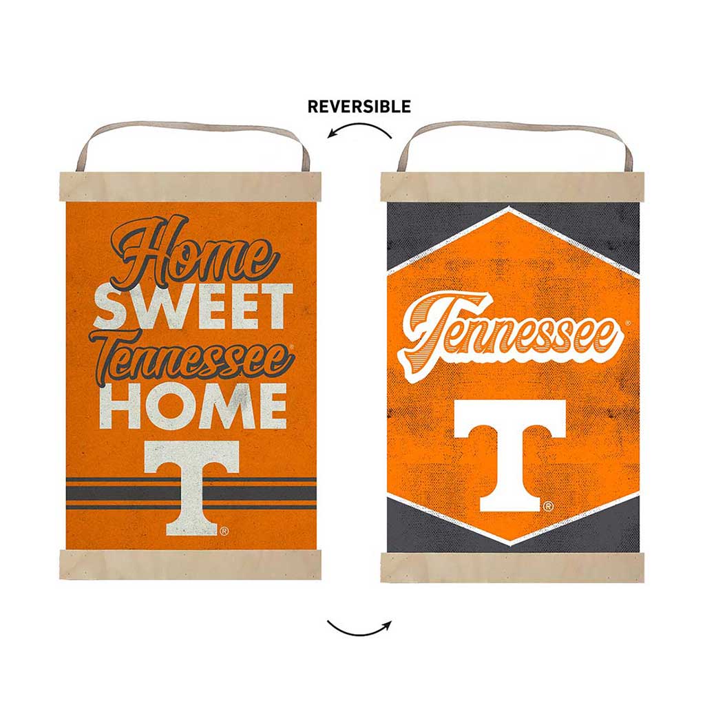 Reversible Banner Signs Home Sweet Home Tennessee Volunteers