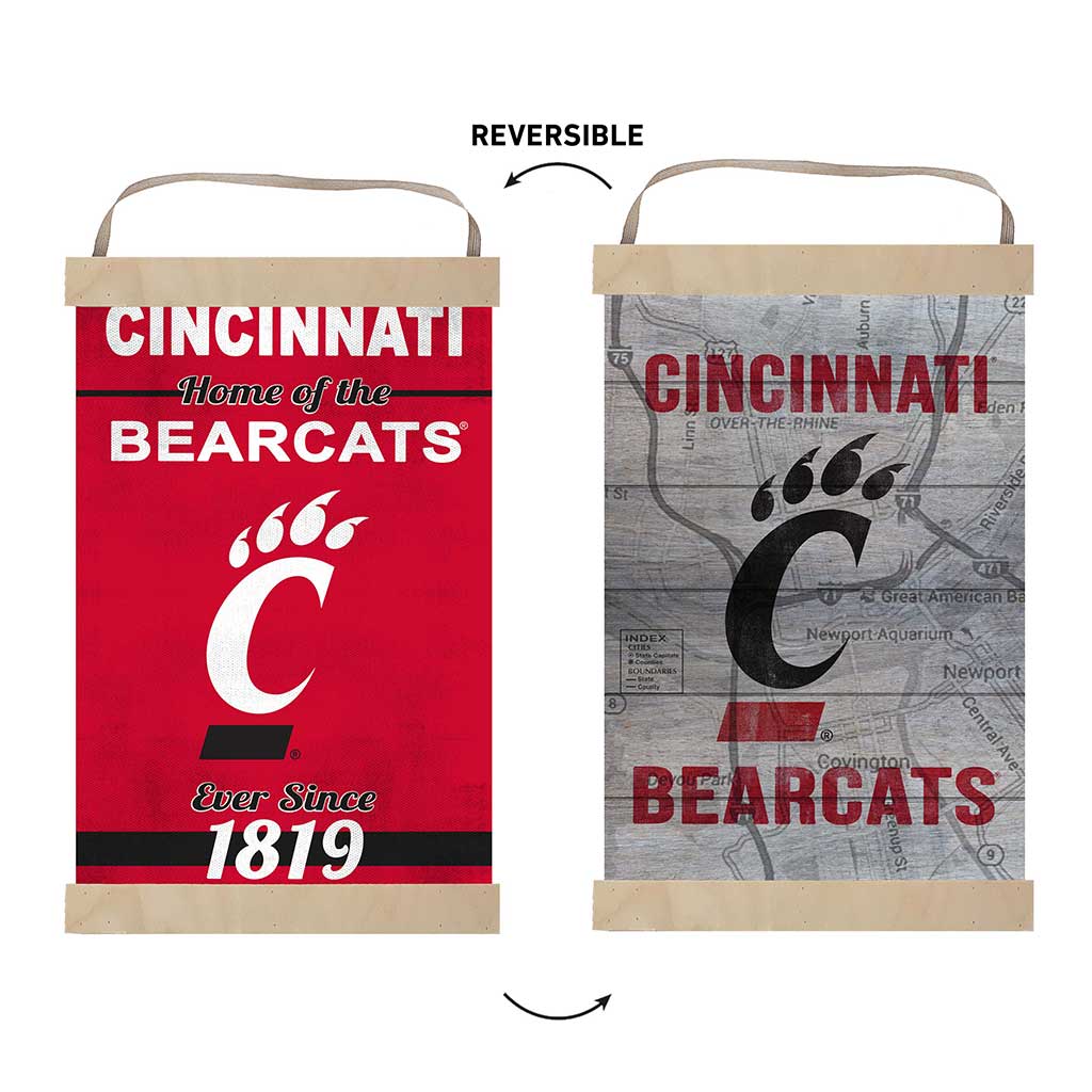 Reversible Banner Sign Home of the Cincinnati Bearcats