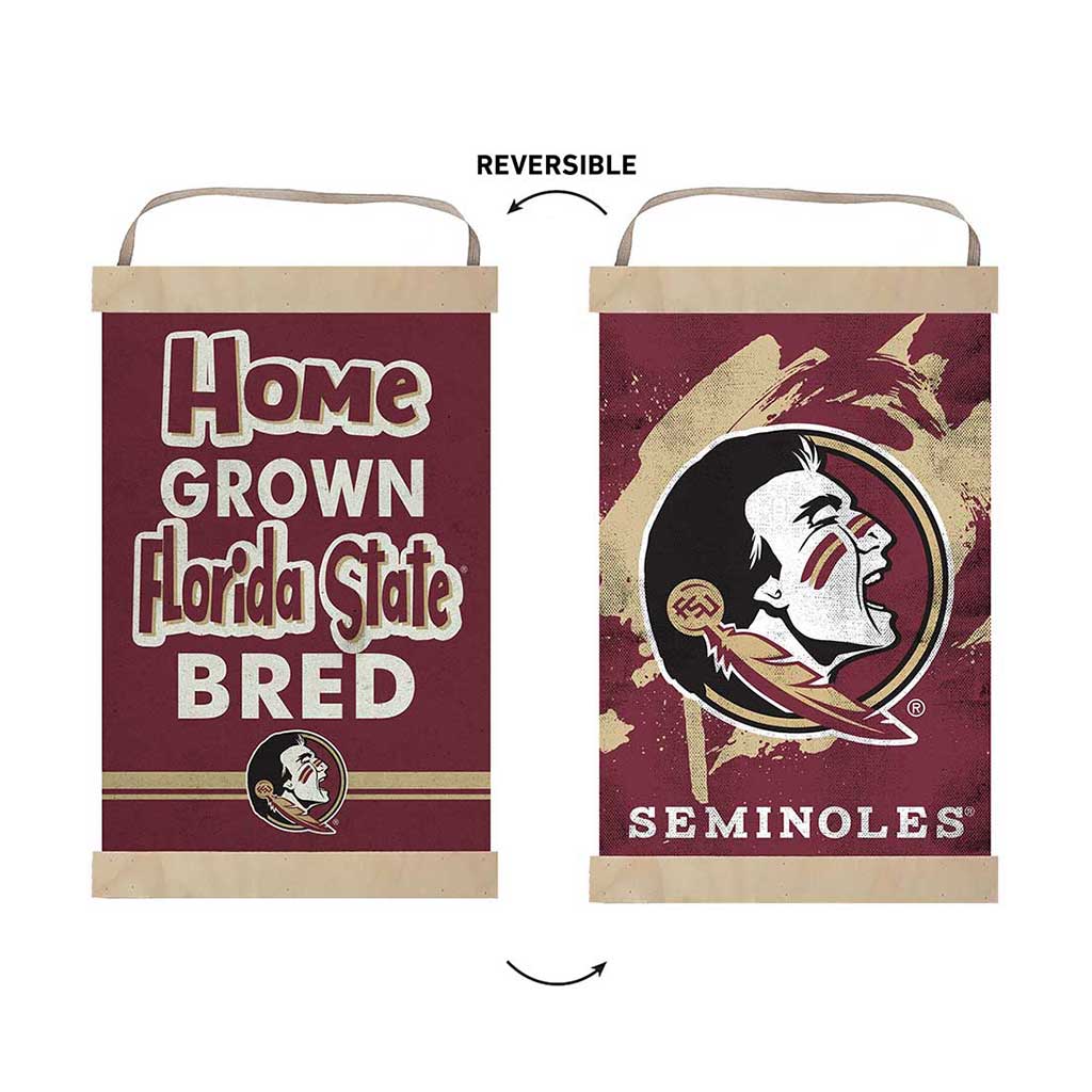 Reversible Banner Sign Home Grown Florida State Seminoles