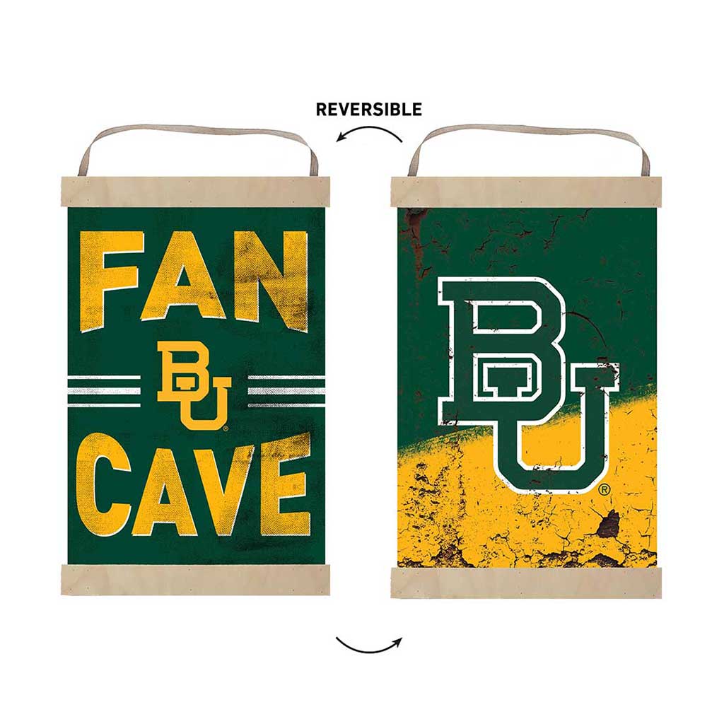 Reversible Banner Sign Fan Cave Baylor Bears